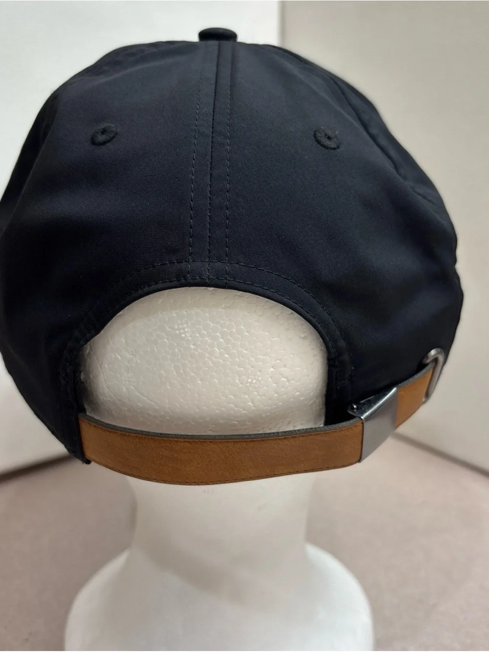 Miami Hurricanes Adidas Black Rope Leather Strapback Adjustable Hat Cap Unisex